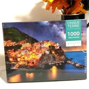 VASTAR CINQUE TERRE ITALIAN RIVIERA 1000 PIECE JIGSAW PUZZLE NWT